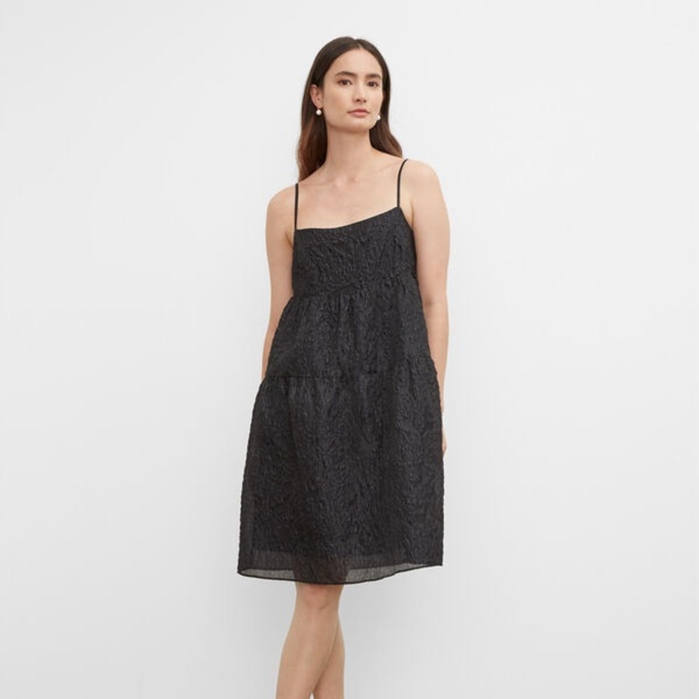 Club Monaco Textured Tiered Dress